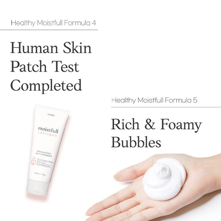 Moistfull Collagen Cleansing Foam 150ml / 5.29 fl. oz.