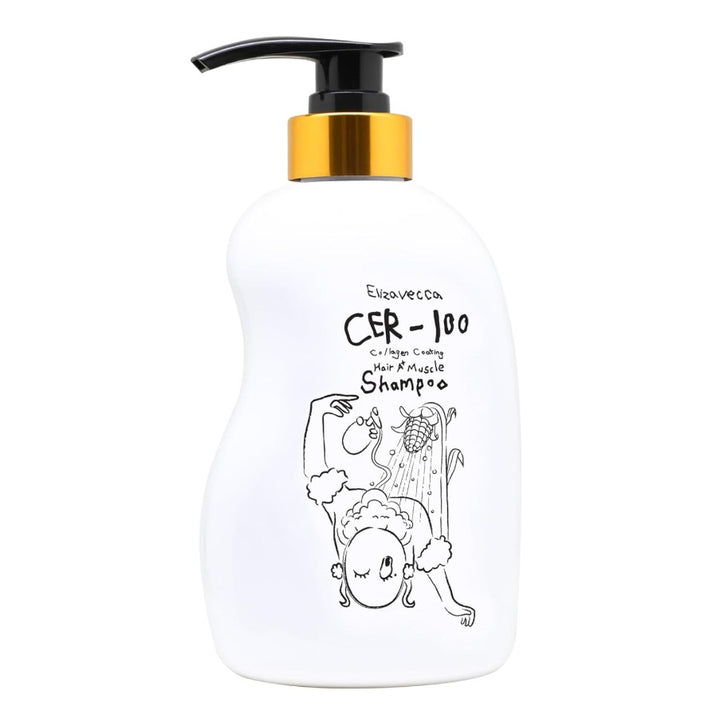 CER-100 Collagen Coating Hair A+ Muscle Shampoo, 16.9 fl oz / 500ml