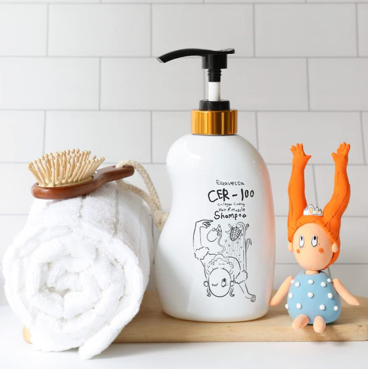 CER-100 Collagen Coating Hair A+ Muscle Shampoo, 16.9 fl oz / 500ml