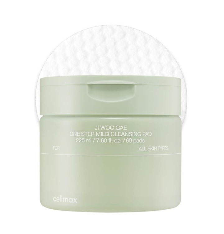 Ji.Woo.Gae One Step Mild Cleansing Pad 225ml / 7.6 fl. oz. / 60 Pads