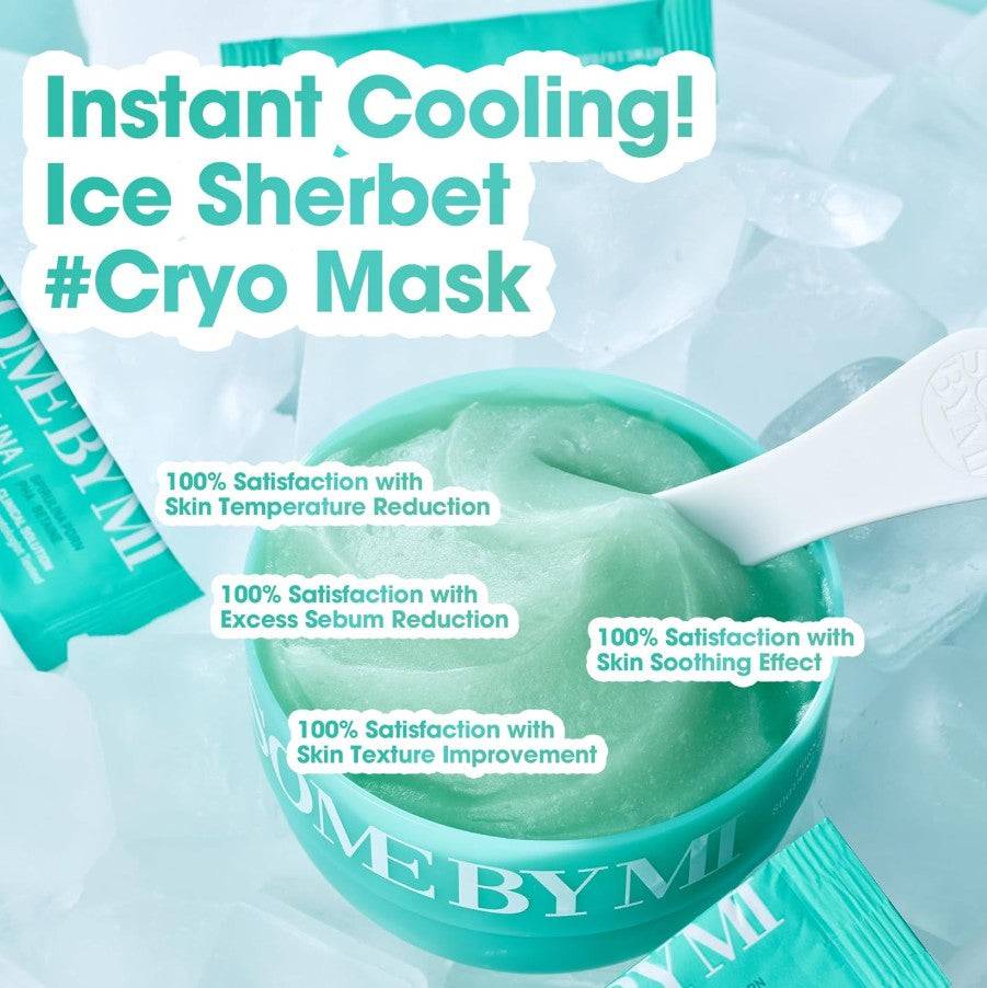 PDRN Spirulina Soothing Sherbet Mask 10