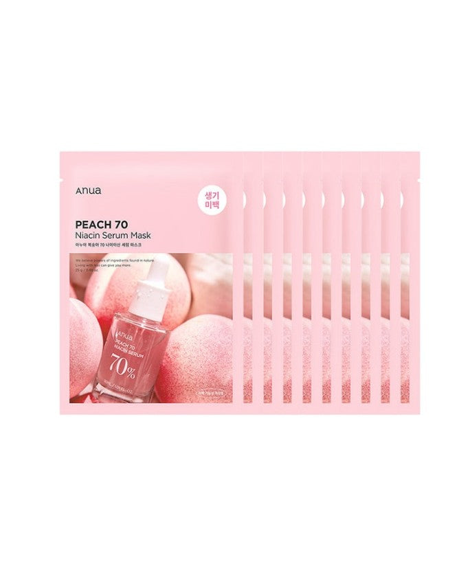 Peach 70 Niacin Serum Mask 10 set