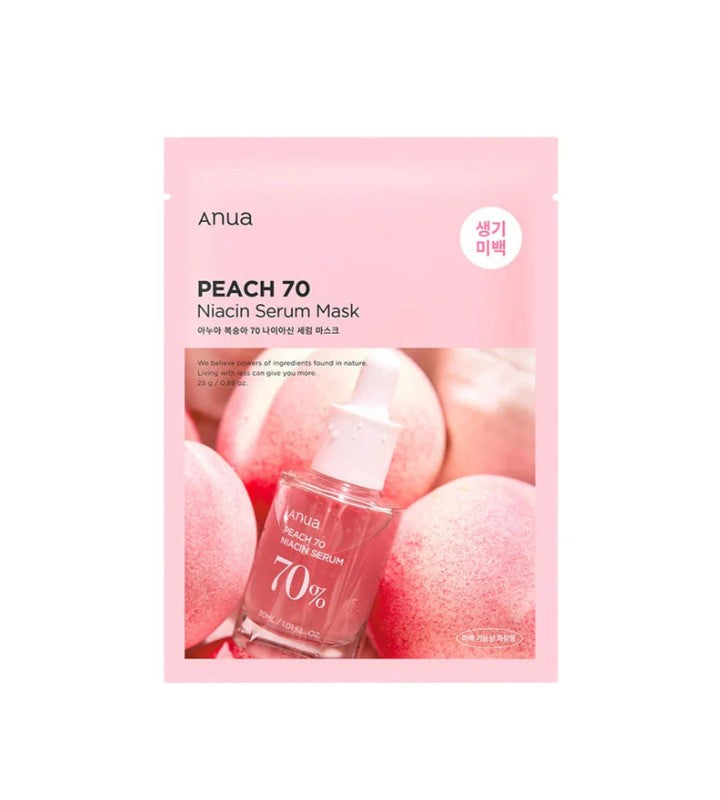 Peach 70 Niacin Serum Mask 1 set