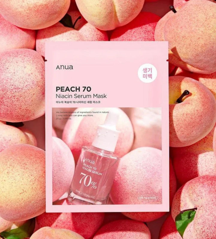 Peach 70 Niacin Serum Mask 1 set