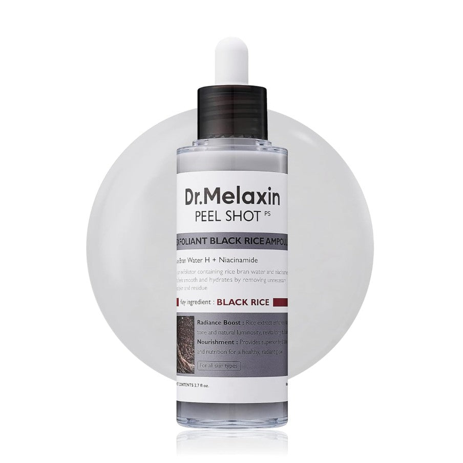 Peel Shot Glow Black Rice Peeling Ampoule 80ml / 2.7 fl. oz.