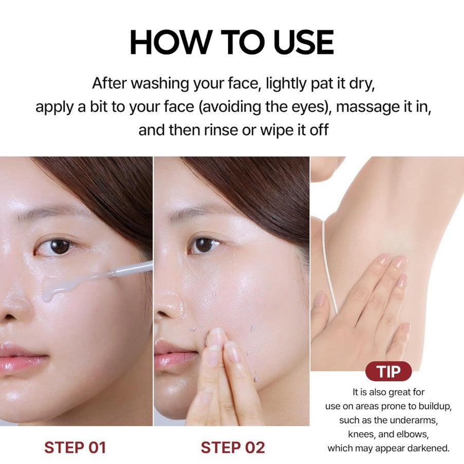 Peel Shot Glow Black Rice Peeling Ampoule 80ml / 2.7 fl. oz.