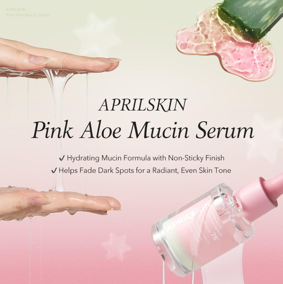 Pink Aloe Mucin Serum 1.01 fl.oz (30ml)