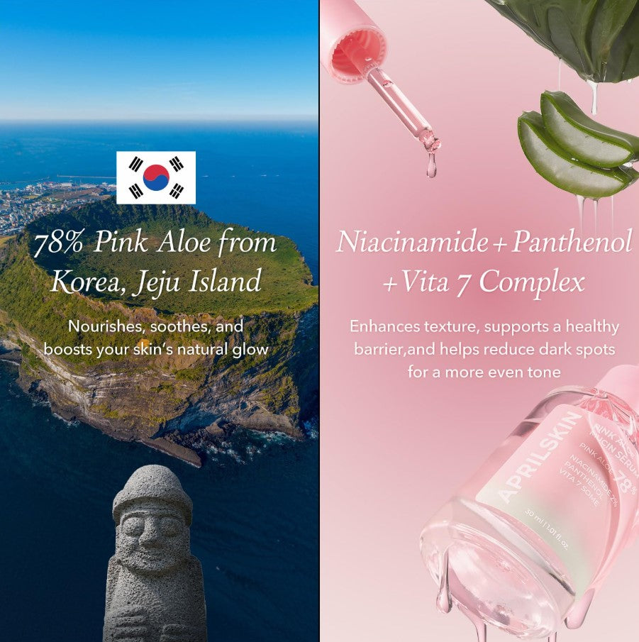 Pink Aloe Mucin Serum 1.01 fl.oz (30ml)