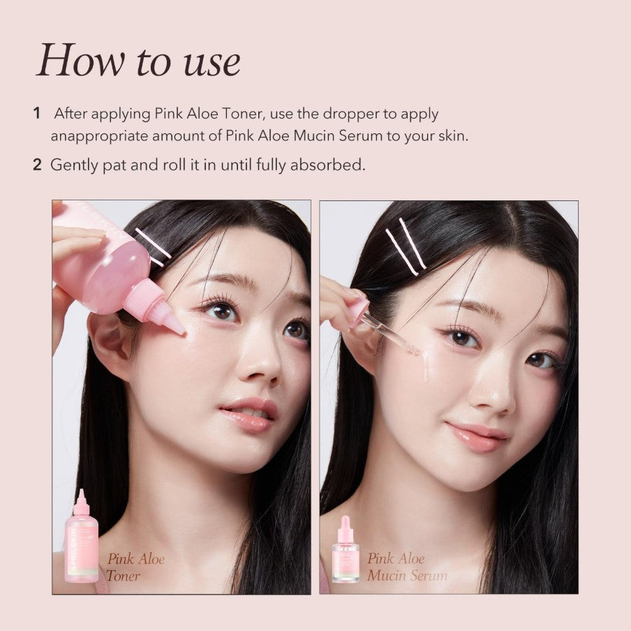Pink Aloe Mucin Serum 1.01 fl.oz (30ml)