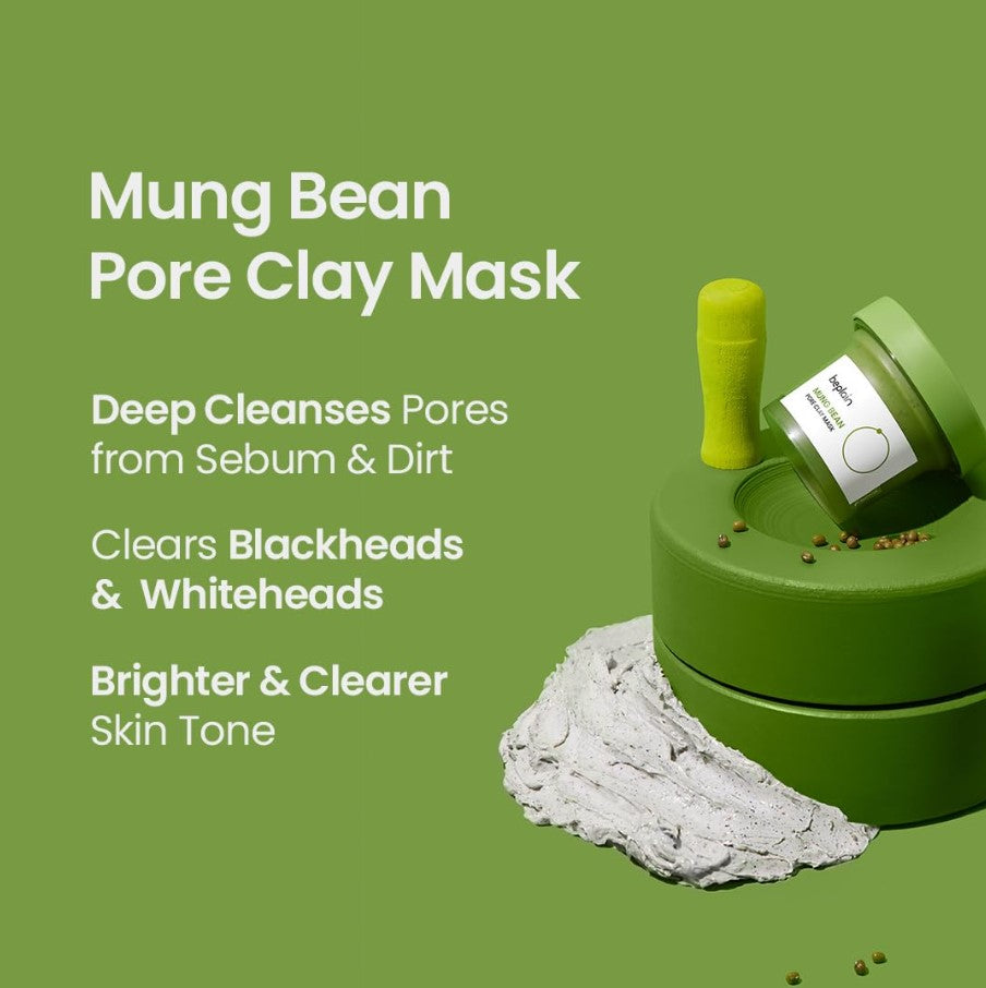 Mung Bean Pore Clay mask 4.05 fl oz / 120ml