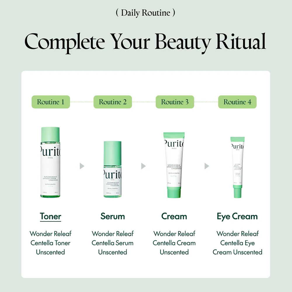 Purito Seoul Wonder Releaf Centella Mini Kit Unscented
