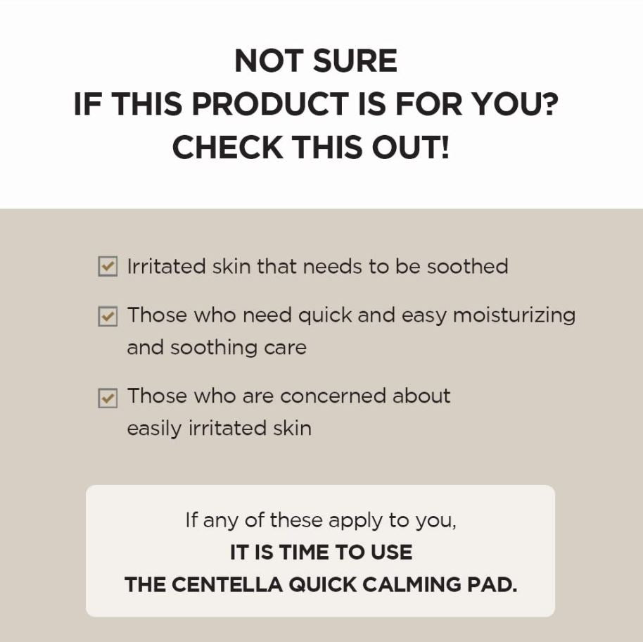 Madagascar Centella Quick Calming Pad 70 Pads / 130ml / 4.39 fl. oz.
