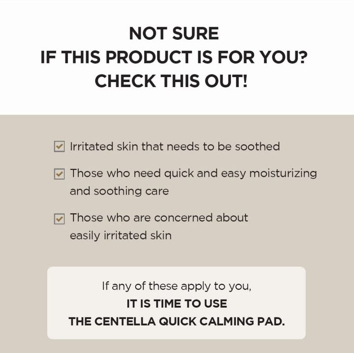 Madagascar Centella Quick Calming Pad 70 Pads / 130ml / 4.39 fl. oz.