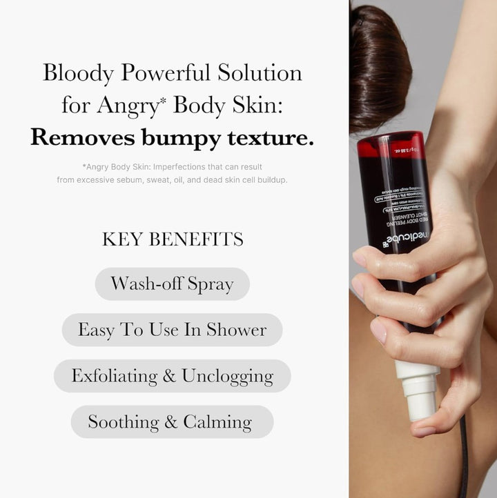 Red Body Peeling Shot Cleanser 110g / 3.88 oz.