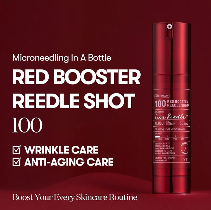 Red Booster Reedle Shot 100 1.69 fl. oz / 50ml