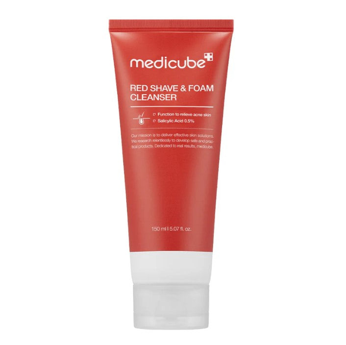 Red Shave & Foam Cleanser 150ml / 5.07 oz.