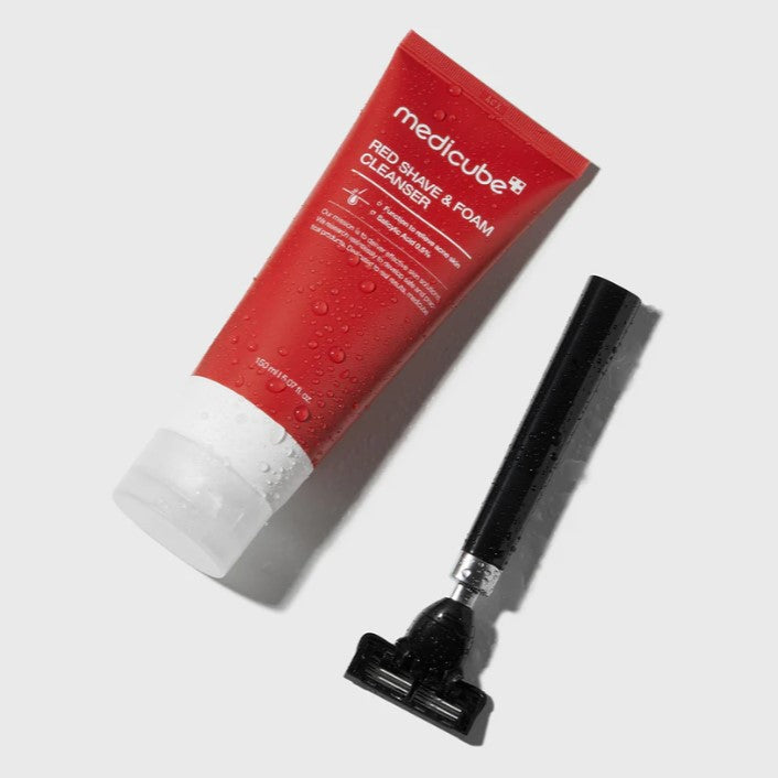 Red Shave & Foam Cleanser 150ml / 5.07 oz.
