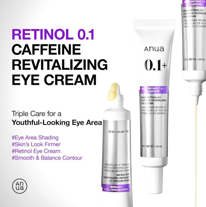 Retinol 0.1 Caffeine Revitalizing Eye Cream 30g / 1.05oz