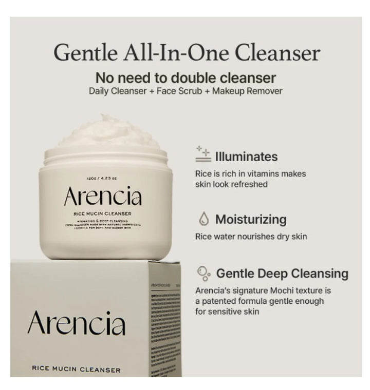 Rice Mucin Cleanser 120ml / 4.23 oz.