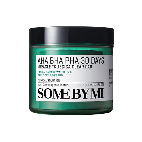 AHA BHA PHA 30 Days Miracle Truecica Clear Pad 70 Pads / 125ml / 4.22 fl. oz.