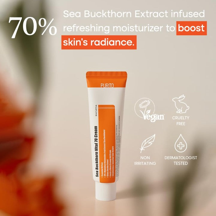 Sea Buckthorn Vital 70 Cream 50ml / 1.69 fl. oz.