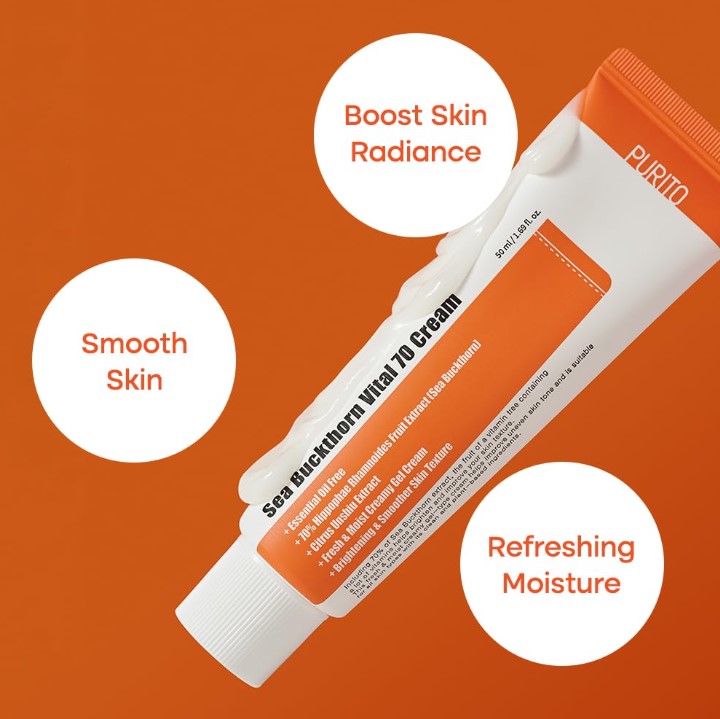 Sea Buckthorn Vital 70 Cream 50ml / 1.69 fl. oz.