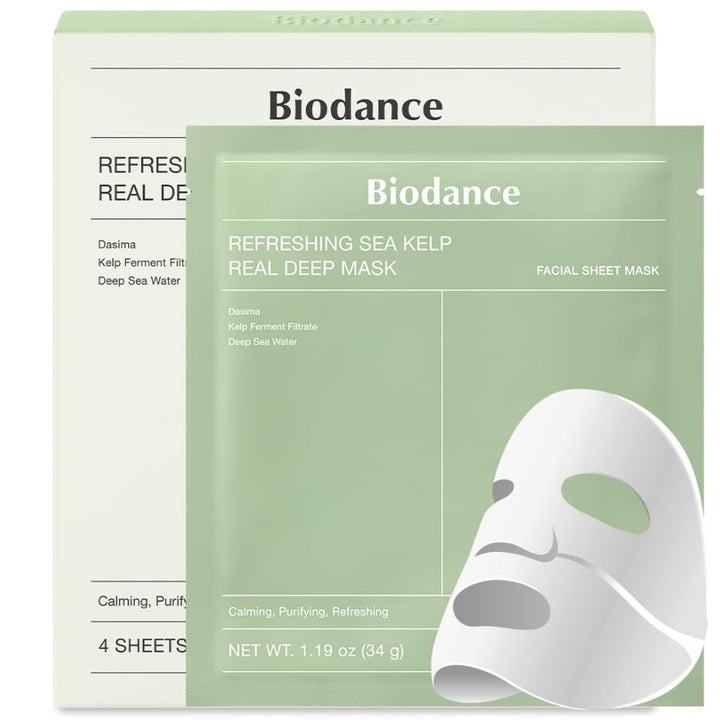 Refreshing Sea Kelp Real Deep Mask 4ea