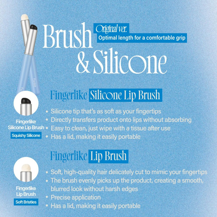 Fingerlike Silicone Lip Mini Brush