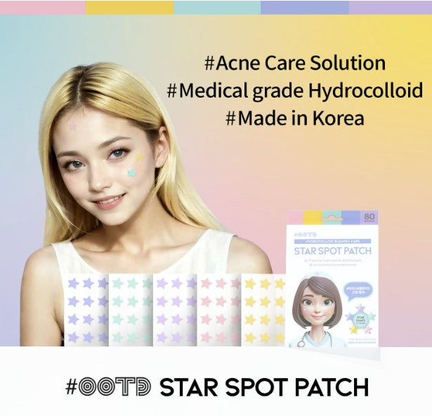 Star Spot Acne / Pimple Patch 80 Counts