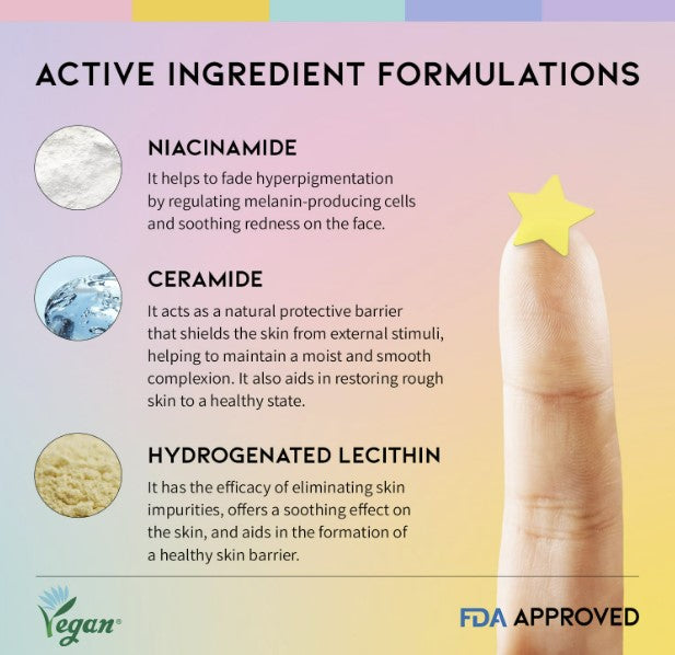 Star Spot Acne / Pimple Patch 80 Counts