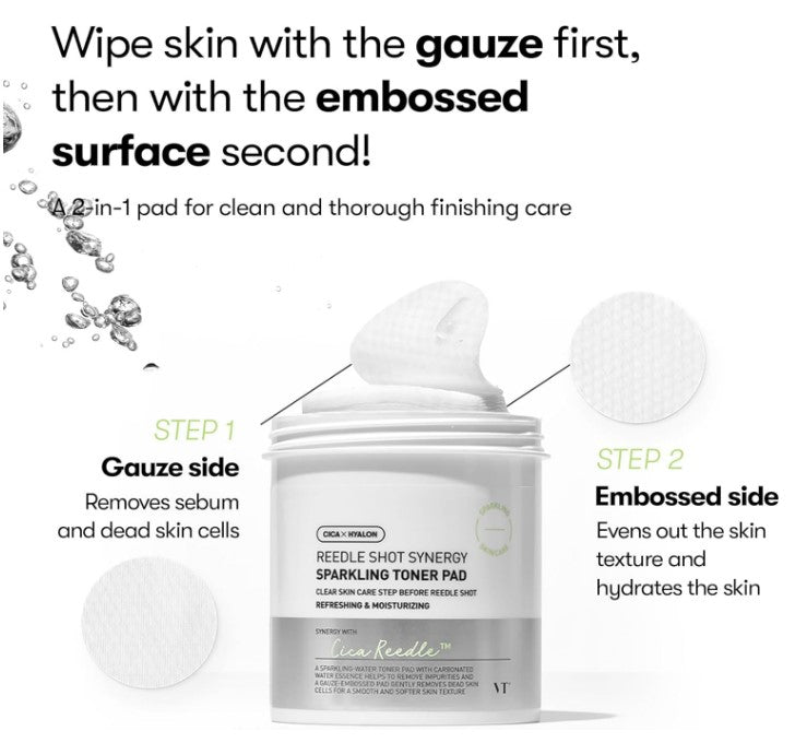Reedle Shot Synergy Sparkling Toner Pad 200ml
