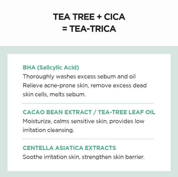 Madagascar Centella Tea-Trica Bha Foam 125ml / 4.22 fl.oz