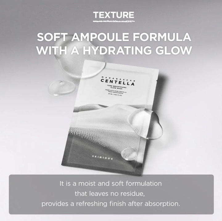 Madagascar Centella Mask Tone Brightening Glow 1 sheet