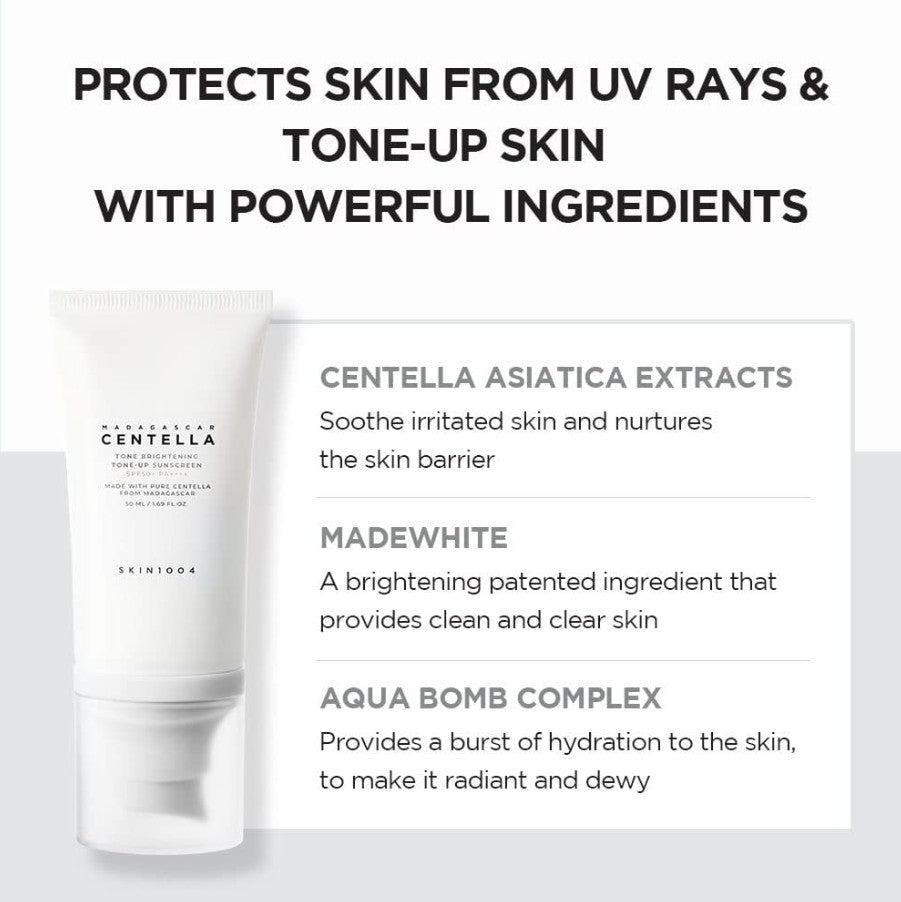Madagascar Centella Tone Brightening Tone-Up Sunscreen 50ml / 1.69 fl. oz.