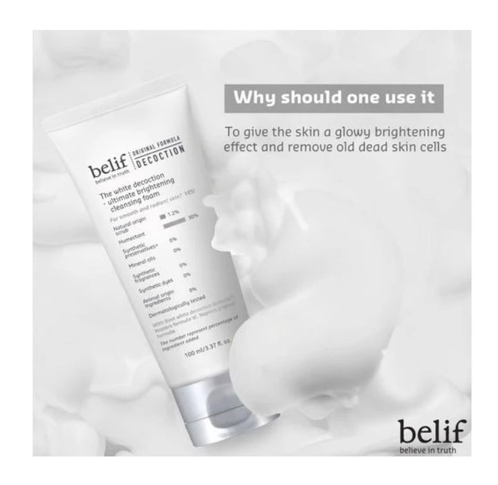 The White Decoction Ultimate Brightening Cleansing Foam 100ml / 3.37 fl. oz