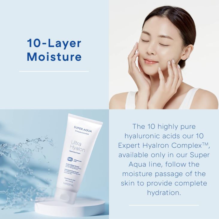 Super Aqua Ultra Hyalron Cleansing Cream 200ml / 6.76 fl. oz.