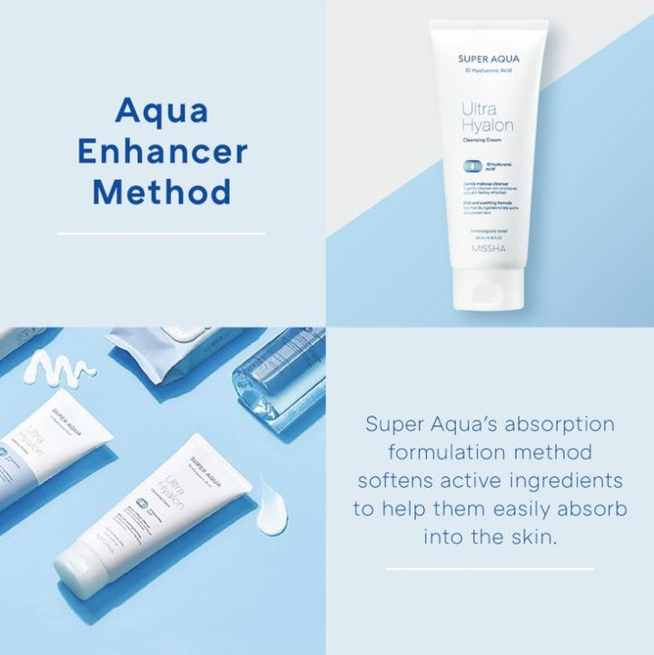 Super Aqua Ultra Hyalron Cleansing Cream 200ml / 6.76 fl. oz.