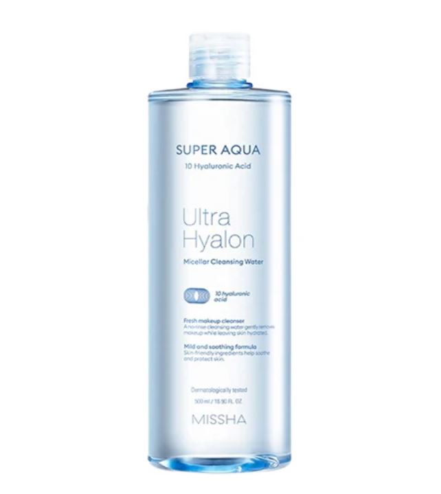 Super Aqua Ultra Hyalron Cleansing Water 500ml / 16.9 fl. oz.