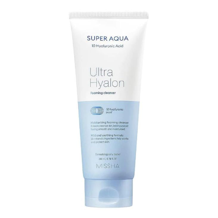 Super Aqua Ultra Hyalron Cleansing Foam 200ml / 6.76 fl. oz.