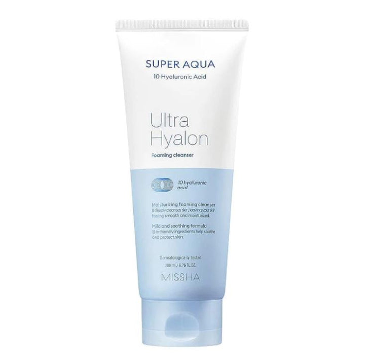 Super Aqua Ultra Hyalron Cleansing Foam 200ml / 6.76 fl. oz.