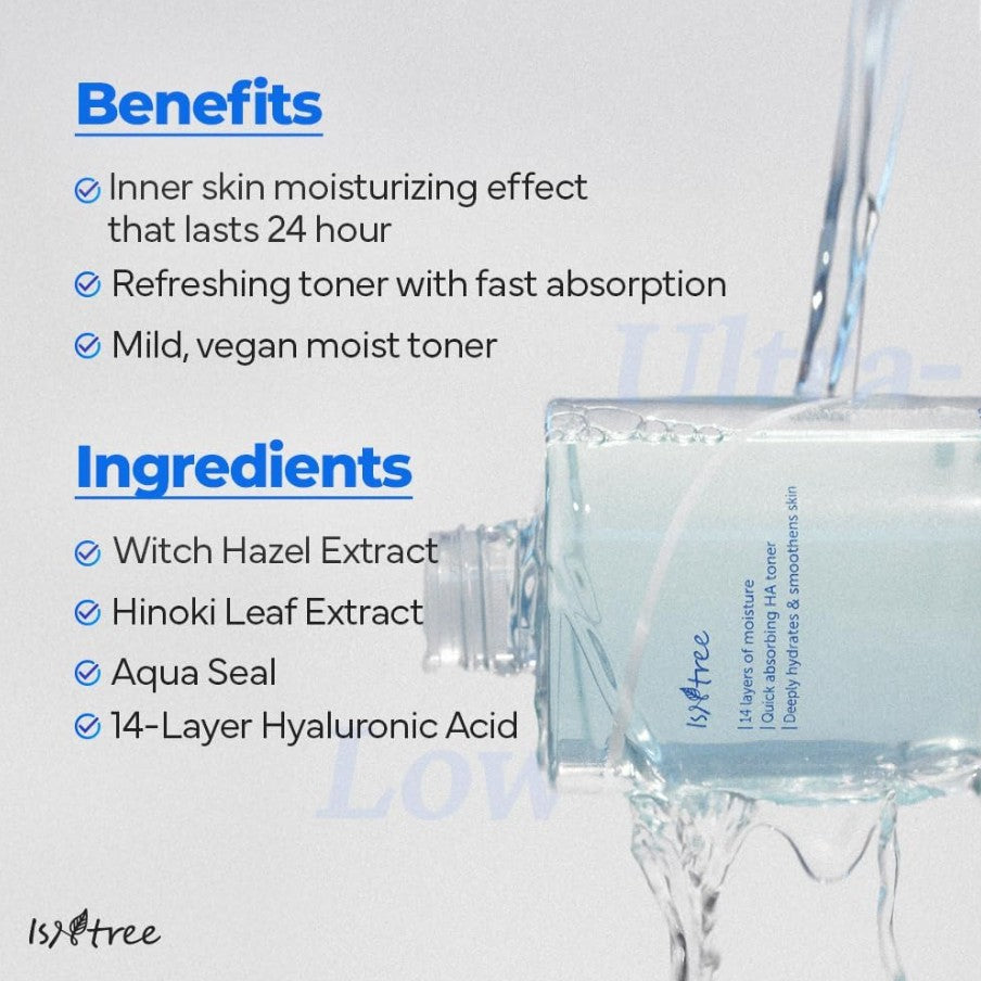 Ultra-Low Molecular Hyaluronic Acid Toner 300ml / 10.14 fl.oz