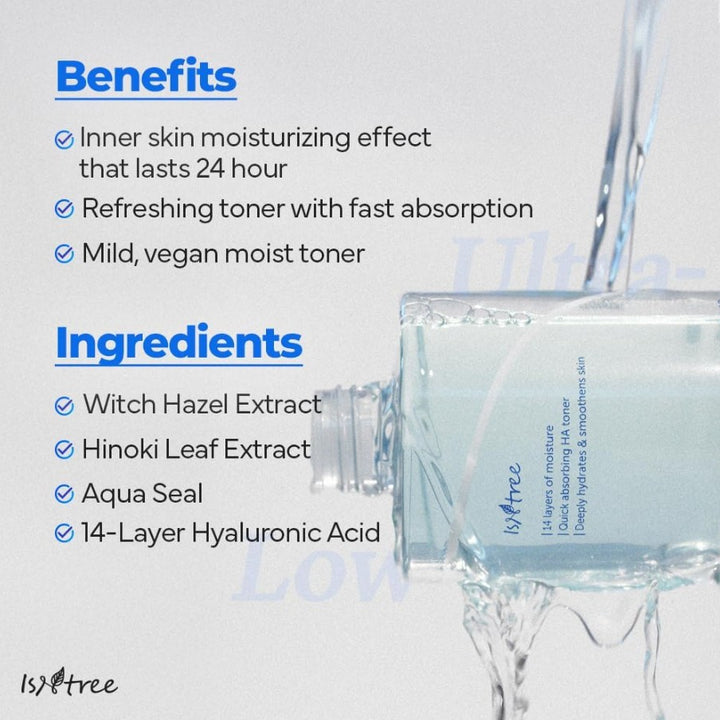 Ultra-Low Molecular Hyaluronic Acid Toner 300ml / 10.14 fl.oz