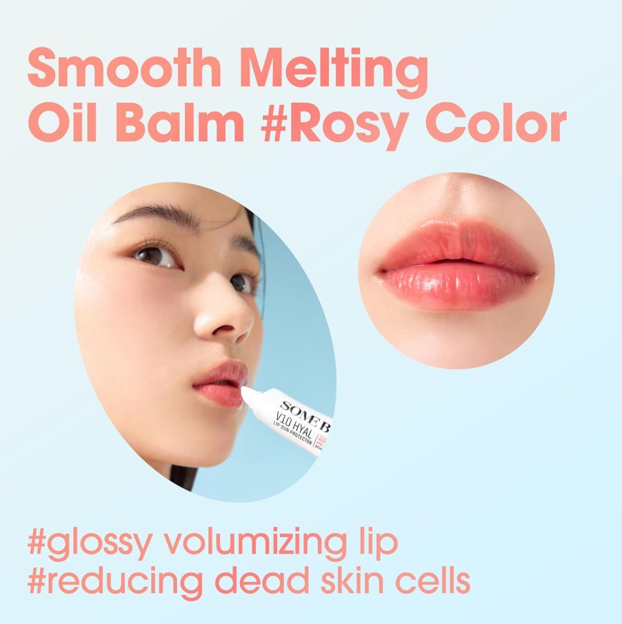 V10 Hyal Lip Sun Protector Rosy 0.46 oz.