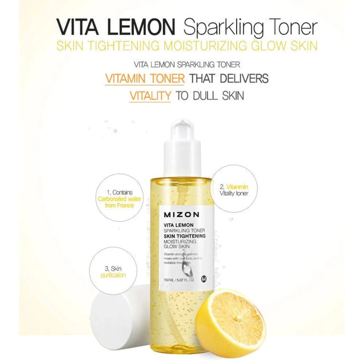 Vita Lemon Sparkling Toner 150ml / 5.07 fl. oz.