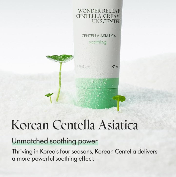 Wonder Releaf Centella Cream Unscented 50ml / 1.69 fl. oz.