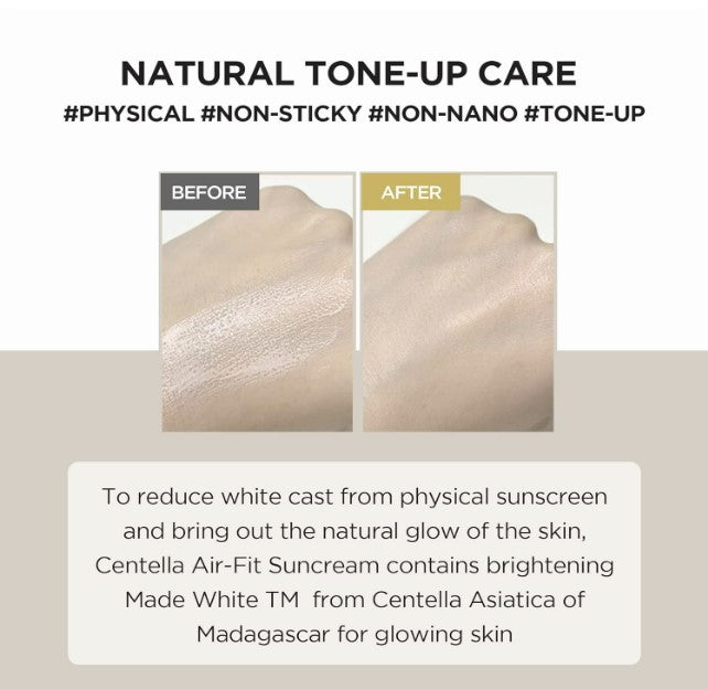 Madagascar Centella Air-fit Suncream Plus 1.69 fl. oz / 50ml