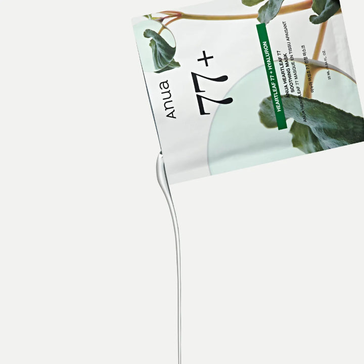 Heartleaf 77 + Hyaluron Soothing Mask 1pk
