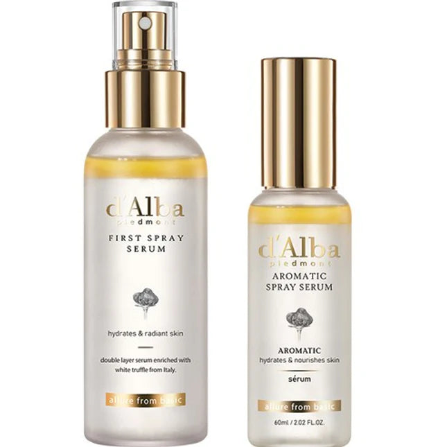 d'Alba The Premium Vegan Gift Set First Spray & Aromatic Spray Serum