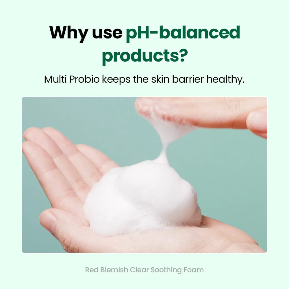 pH Cleansing R.E.D Blemish Clear Soothing Foam 150ml / 5.07 fl. oz.