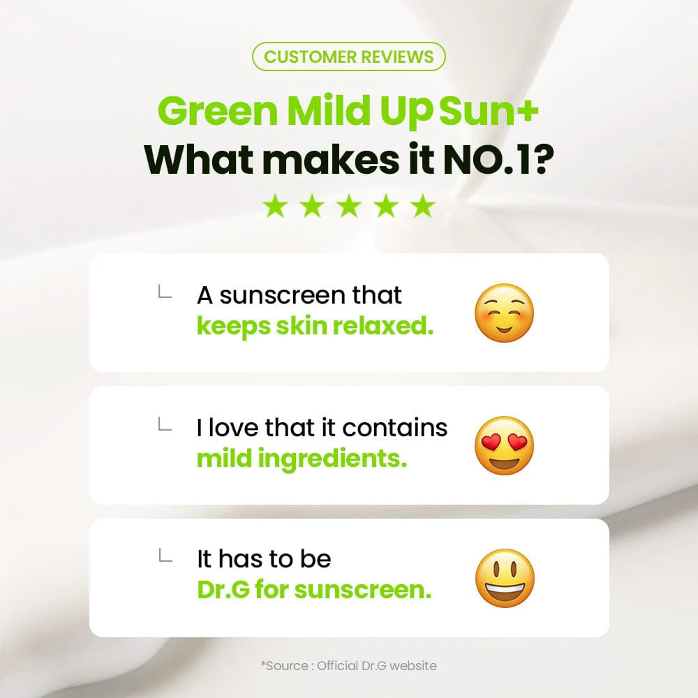 Green Mild Up Sun+ SPF50+ PA++++ 50ml / 1.69 fl. oz.